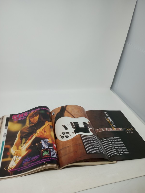 Guitar World Magazine December 1996 Marilyn Manson Twiggy Van Halen Poster READ gallery
