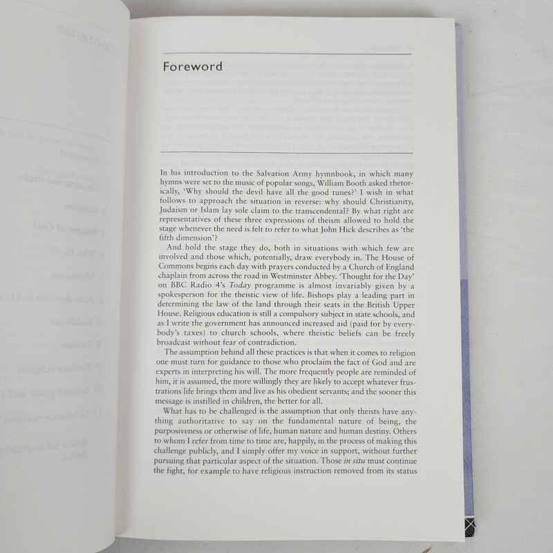 Religion Without God Hardcover Book Exploring Comparative Religion Atheism gallery