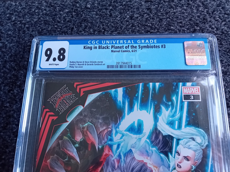 King in Black Planet of the Symbiotes #3 CGC 9.8 2021 Marvel Comics gallery