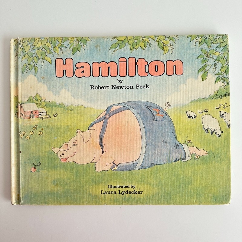 Vintage 1976 Hamilton book by Robert Newton Peck (Hardcover)