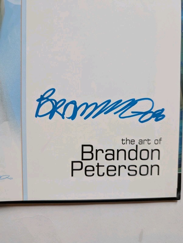 Venus Overdrive Art of Brandon Peterson Signed 2008 Hardcover Brandstudio Press gallery