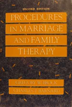 Procedures in Marriage and – Paperback, by Brock Gregory; Barnard – Acceptable n