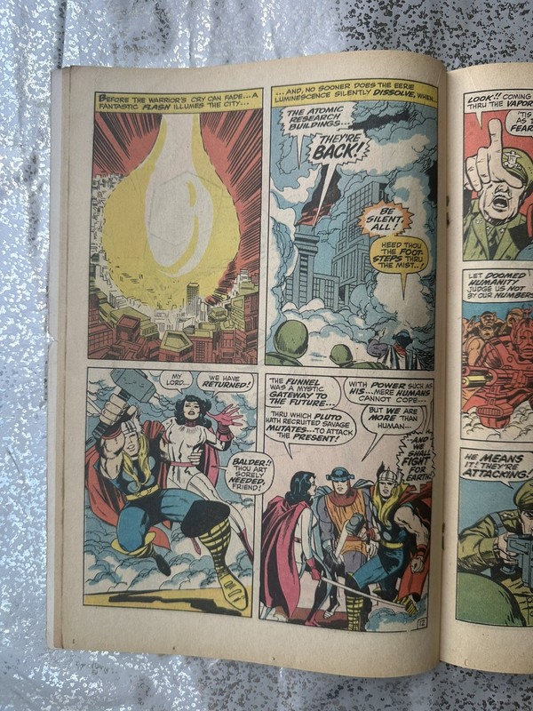 The Mighty Thor #164 -1969 3rd Adam Warlock Cameo & Origin - Stan Lee/Jack Kirby gallery