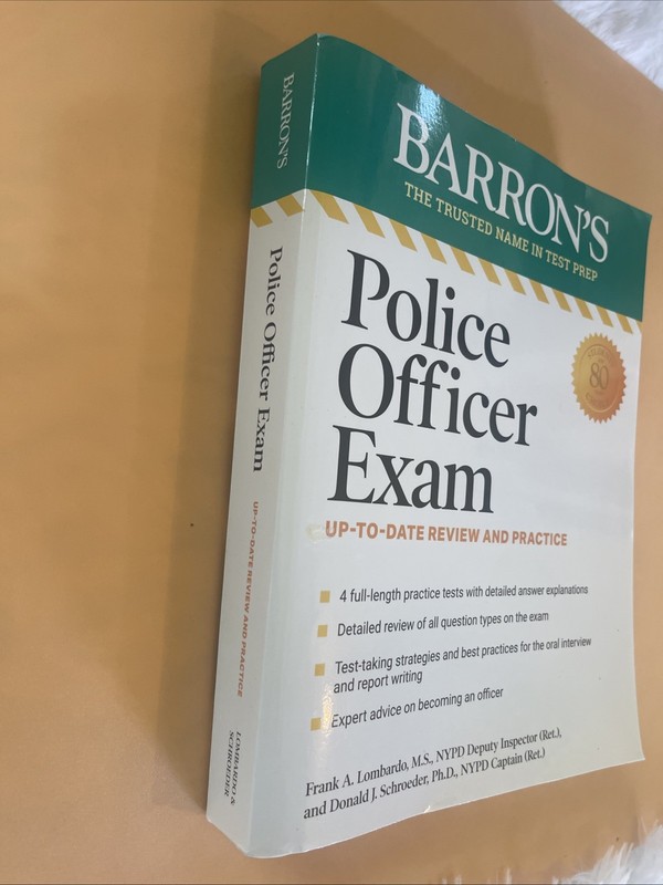Police Officer Exam, Eleventh Edition (Barrons Test Prep) - Paperback - GOOD gallery