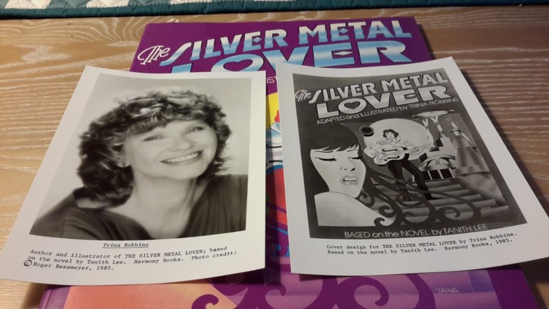 1st Edition 1985 "The Silver Metal Lover" Adapted & illustrated by Trina Robbins gallery
