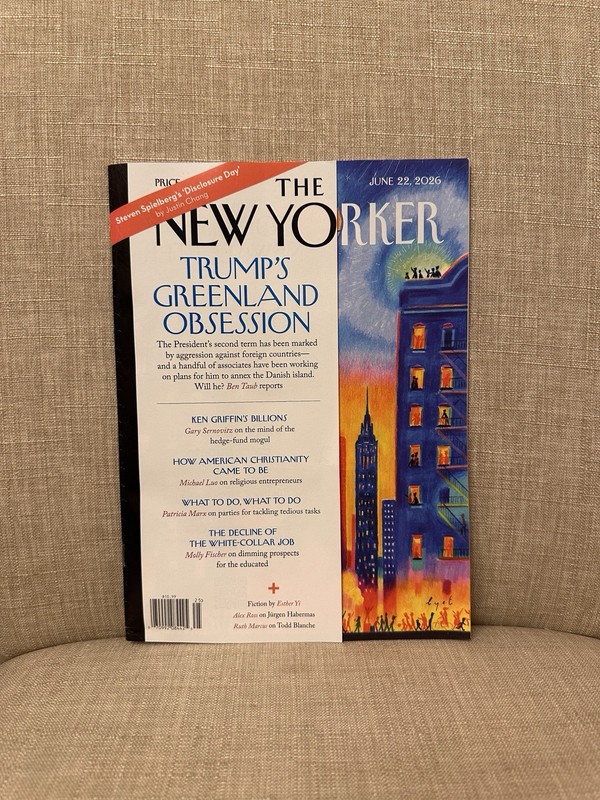THE NEW YORKER MAGAZINE – JUNE 22 – NY KNICKS AFTER THE COMEBACK – BRAND NEW