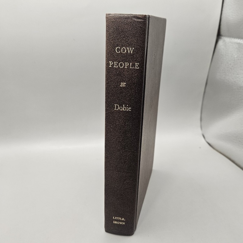 VTG 1ST ED. Cow People by J. Frank Dobie – 1964 HC Pub. by Little, Brown & Co.