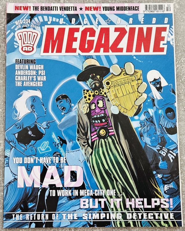 Judge Dredd Megazine – Volume 5 – Issue 234 – Brand New – Unread