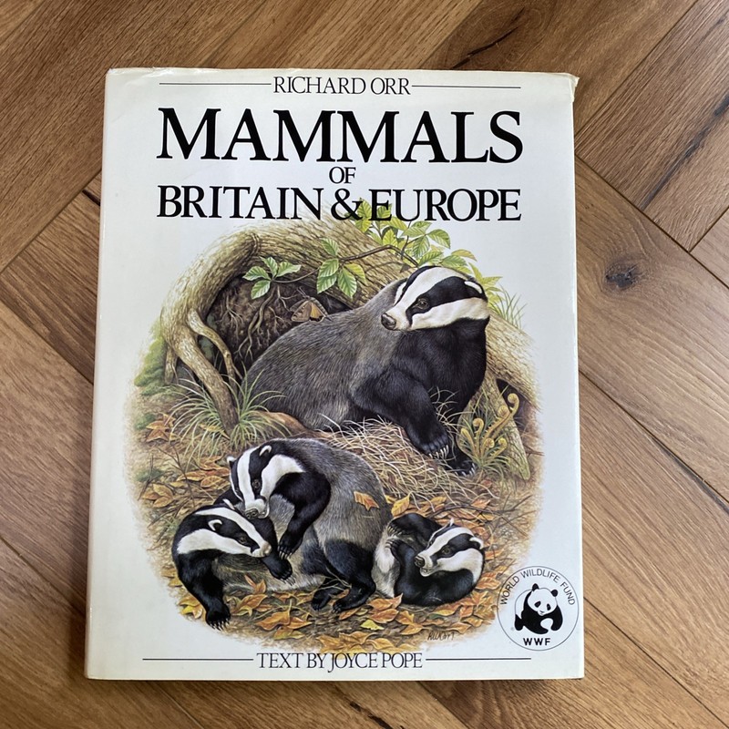 Mammals of Britain and Europe by Pope, Joyce Hardback Book