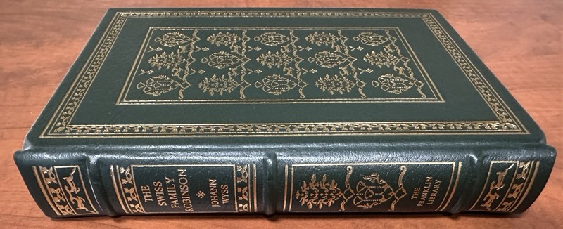 Franklin Library The Swiss Family Robinson Johann Wyss 1985 Ltd Ed Leather