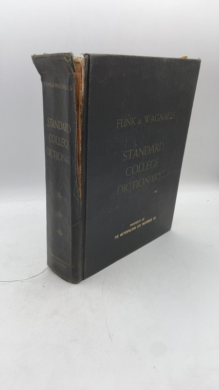 Funk & Wagnalls Standard College Dictionary Hardcover 1966