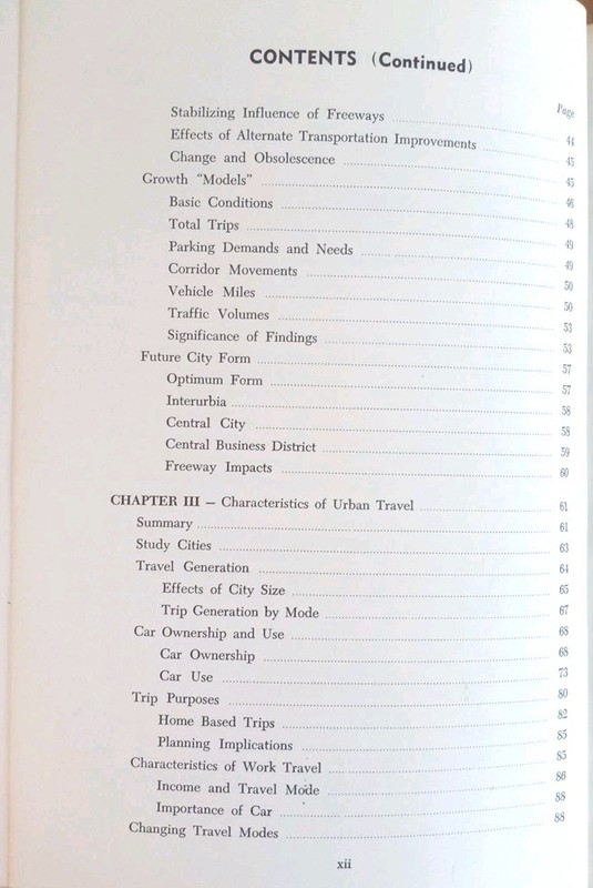 Vintage Future Highways and Urban Growth 1961 Travel, Public Transport, Freeways gallery