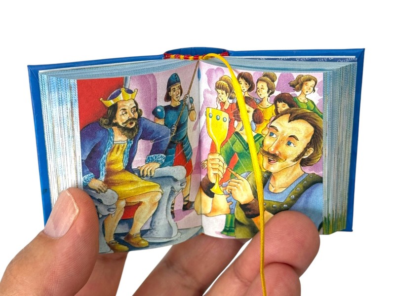 new Children's Tales Vol I full color illustrated miniature book hardbound gallery