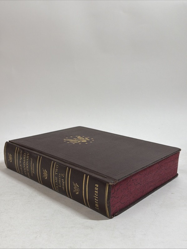 Funk & Wagnalls Standard Dictionary International Edition Vol 2 (1958-1959) gallery