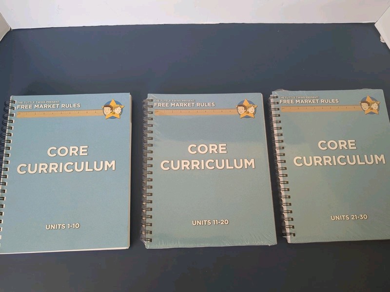 Tuttle Twins Free Market Rules Core Curriculum Units 1-30