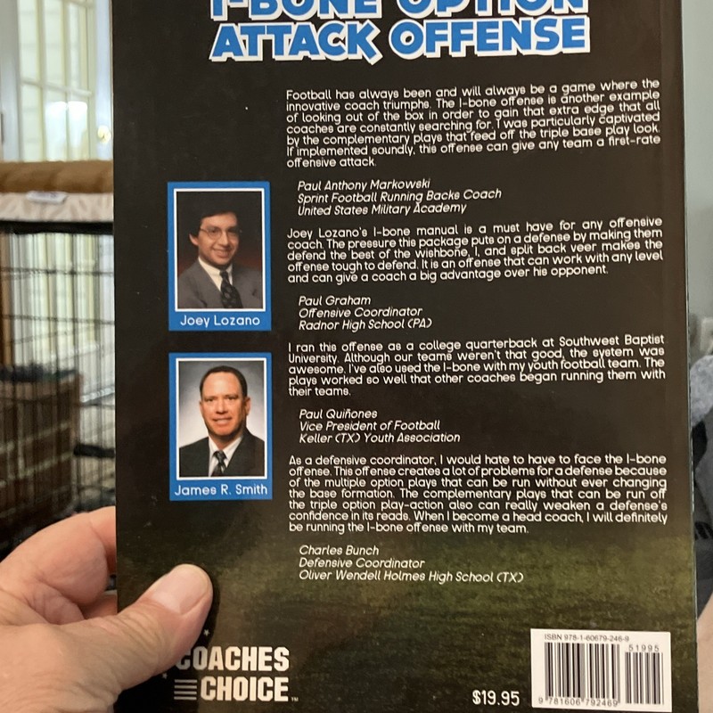 Coaches Choice Coaching the I-Bone Option Attack Offense HC Lozano & Smith gallery