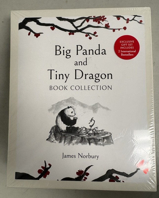Big Panda and Tiny Dragon 2 Book Collection