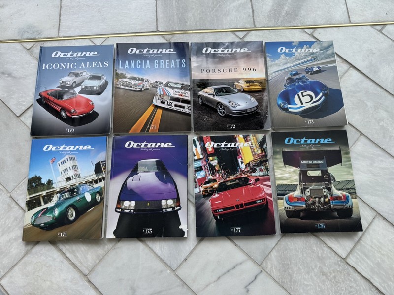 Octane Magazine Bundle X8 Issues 170 171 172 173 174 175 177 178
