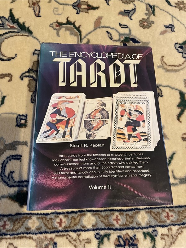 The Encyclopedia of Tarot, Vol II (1986) FIRST PRINTING, by S.R. Kaplan