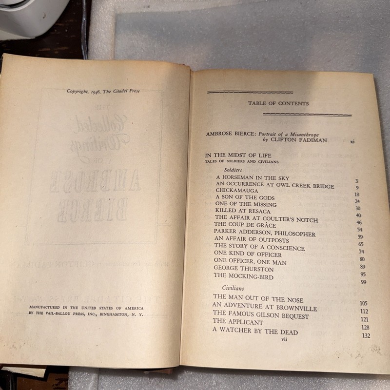 The Collected Writings of Ambrose Bierce. 1947 Citadel Press Used HC gallery