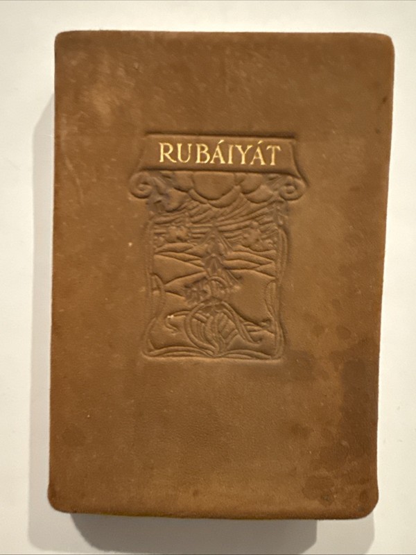 RARE LEATHER Rubaiyat of Omar Khayyam & The Salaman & Absal of Jami Early 1900’s
