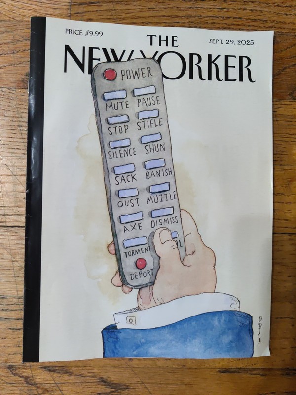 The New Yorker September 29, 2025