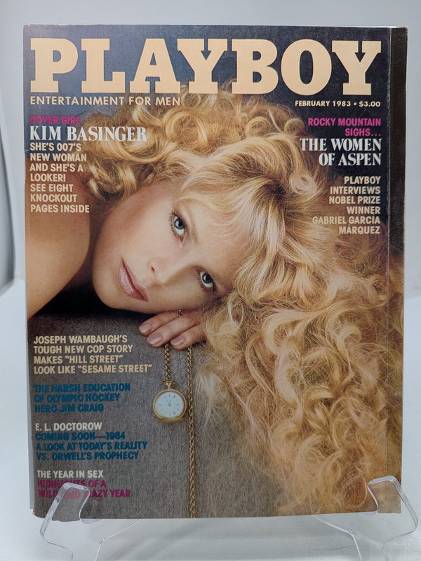 Playboy Magazine February 1983 🔥 CG Kim Basinger 🔥 PM Melinda Mays 🔥