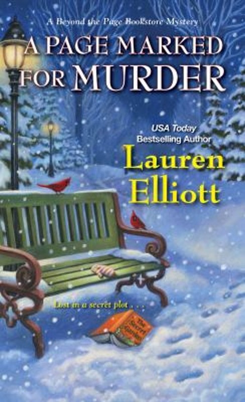A Page Marked for Murder Mass Market Paperbound Lauren Elliott