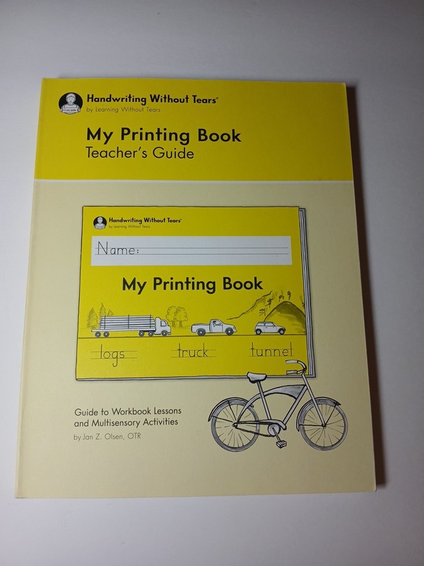 Handwriting Without Tears My Printing Book Teacher's Guide [7th Edition, 2018]