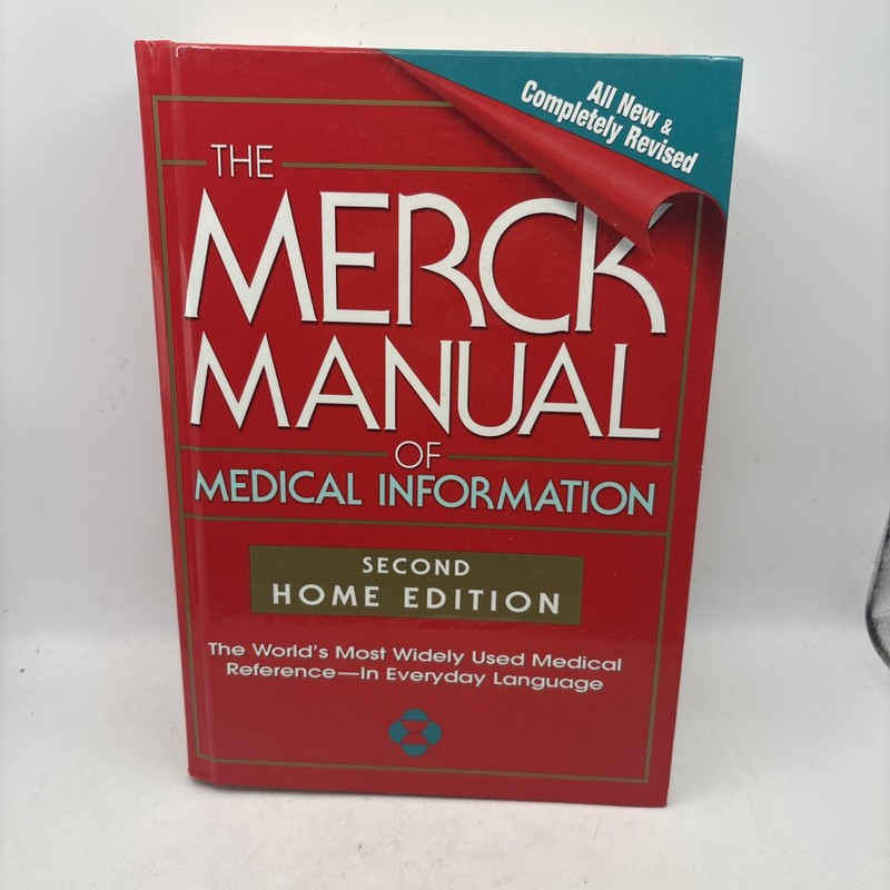 The Merck Manual of Medical Information Second Home Edition 2003 Vintage Book