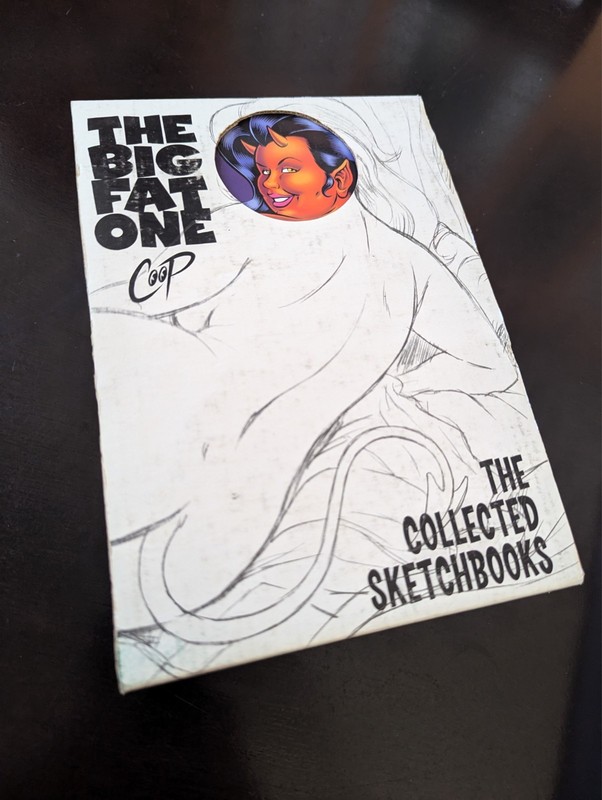 Coop The Big Fat One: The Collected Sketchbooks (2002) 1st Printing Art Book