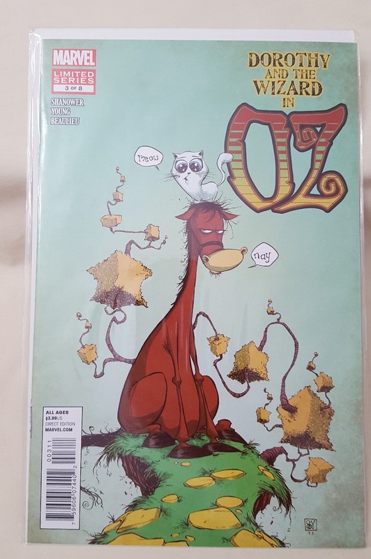Dorothy & The Wizard In Oz Marvel Series # 1 2 3 7 Shanower Young Beaulieu Comic gallery