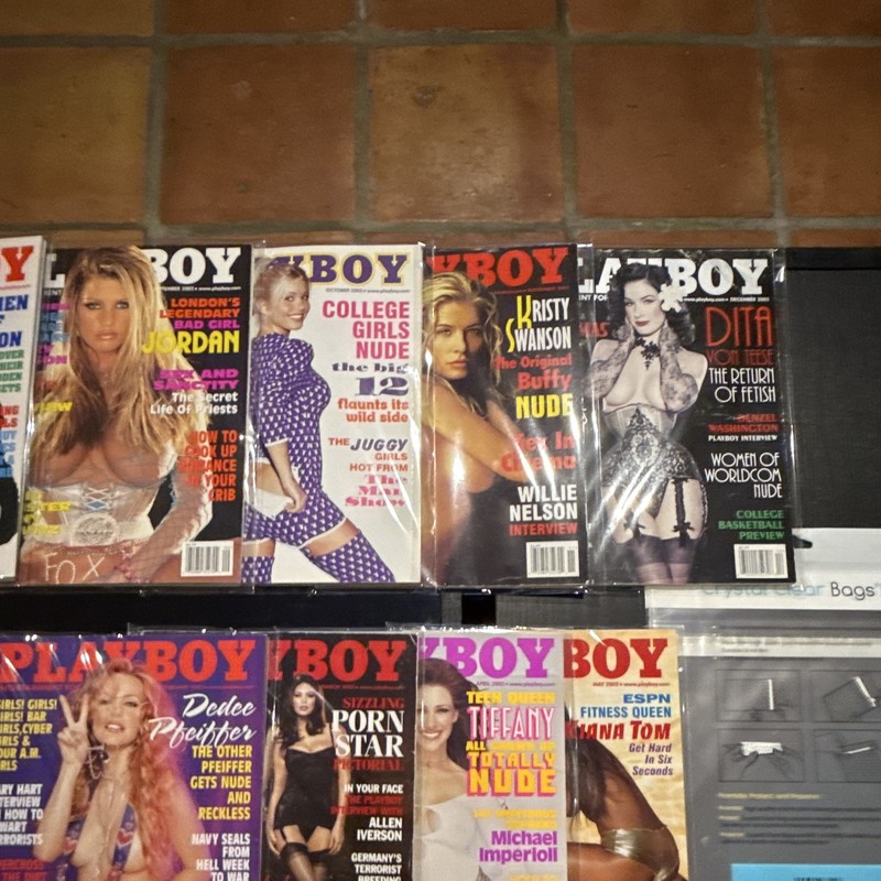 Play Boy Magazine Near Complete Collection 2005 Feb-Dec FREE SHIP gallery