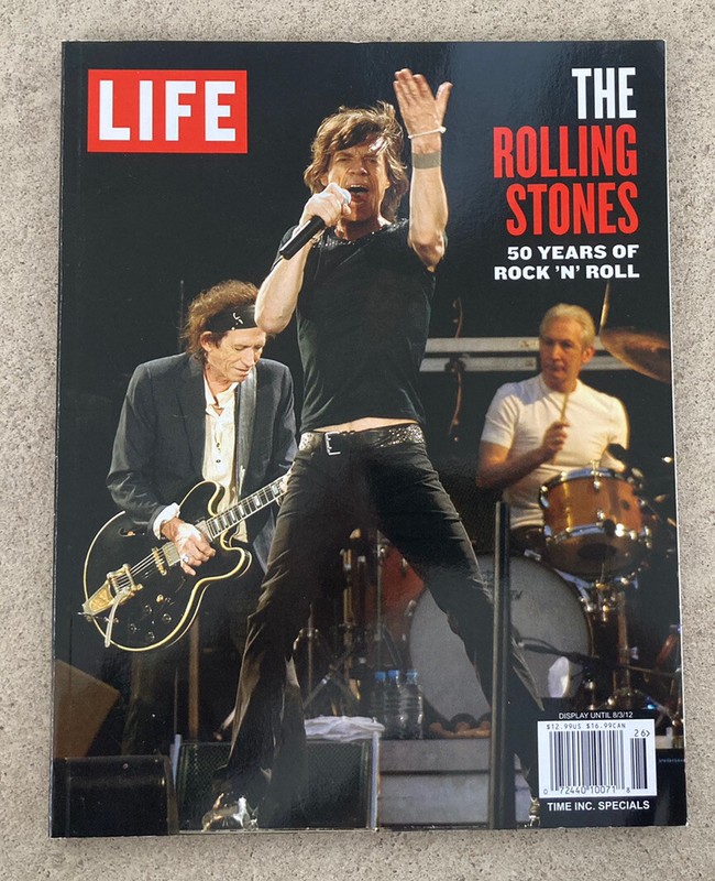 Rolling Stones Life Magazine 2012 ~ Mick Jagger, Rolling Stones No Label.
