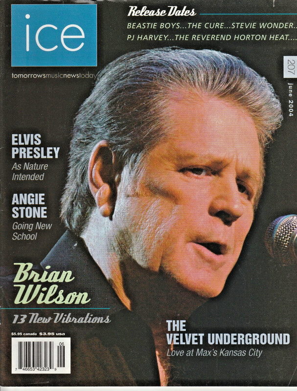 ICE MUSIC Magazine, No. 207 (Brian Wilson Cover)