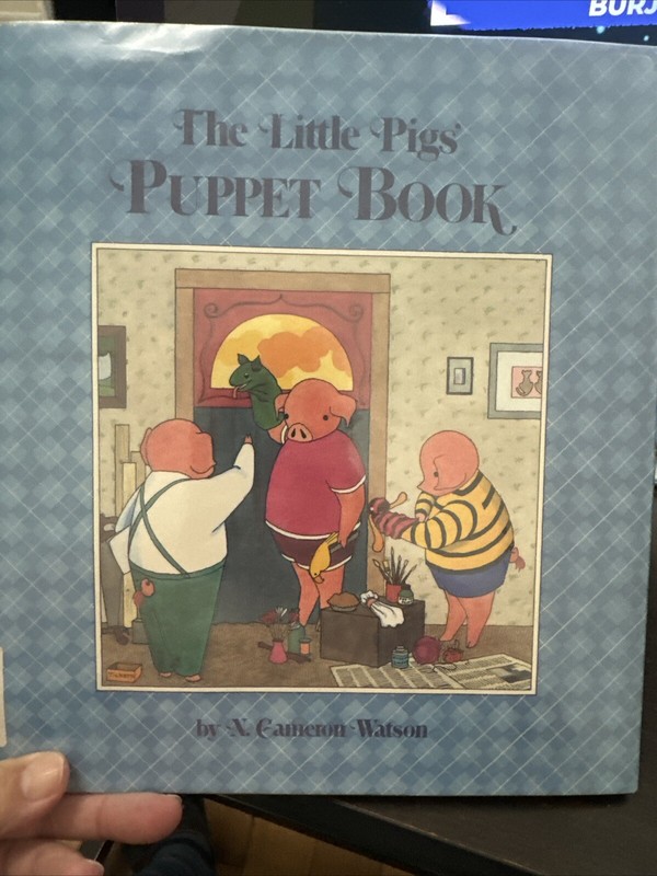 The Little Pigs Puppet Book – Library Binding By Watson, Cameron. Hardcover