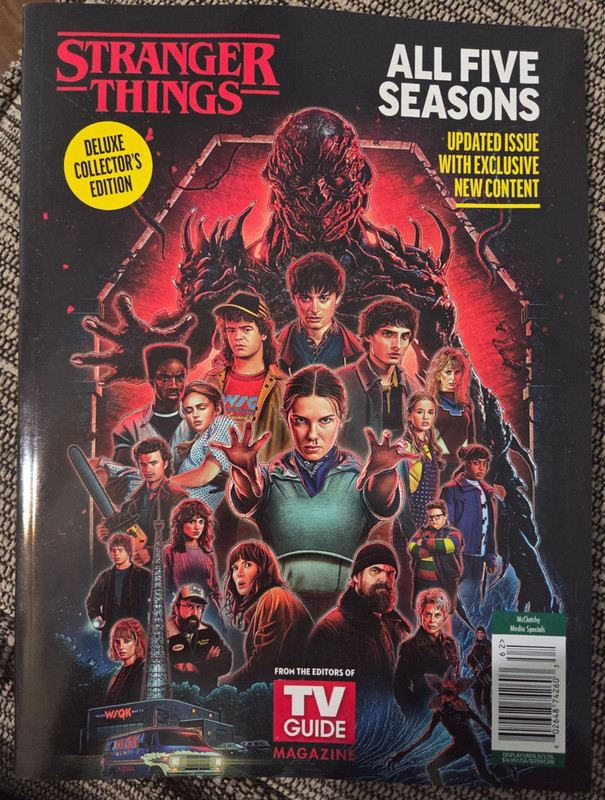 TV Guide-Stranger Things-Deluxe Collector’s Edition-All 5 Seasons-2026-Brand New