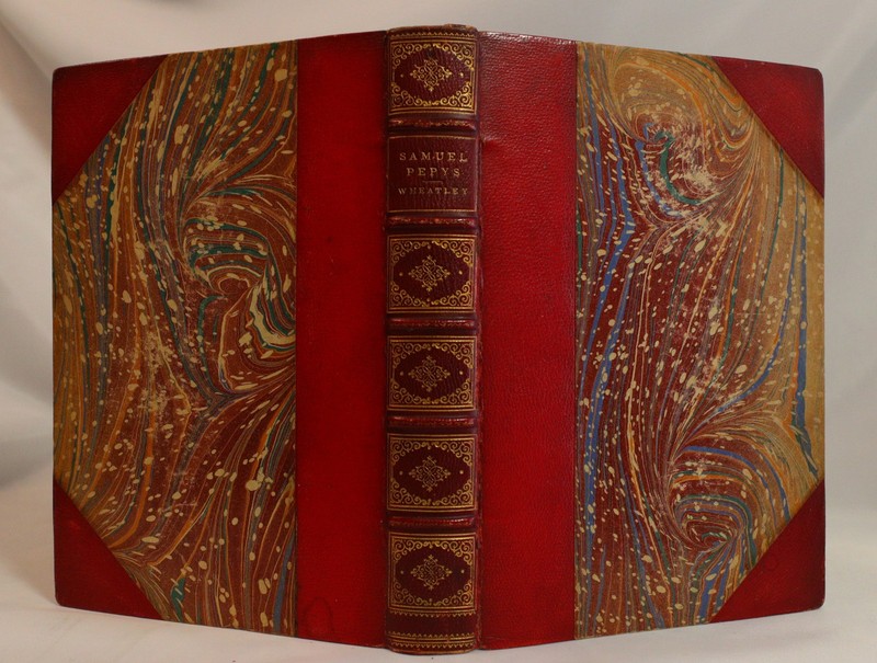 [sh13] 1880 1/4 Leather, Samuel Pepys & The World He Lived In, H Wheatley.