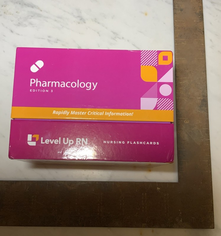 Level Up RN Pharmacology Nursing Flashcards Edition 3 Flashcards COMPLETE