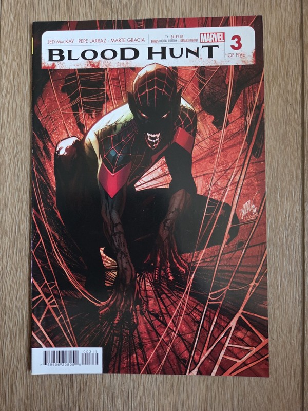 Blood Hunt #1-5 Complete Set Marvel (2024) Jed Mackay Pepe Larraz 1 2 3 4 5 gallery