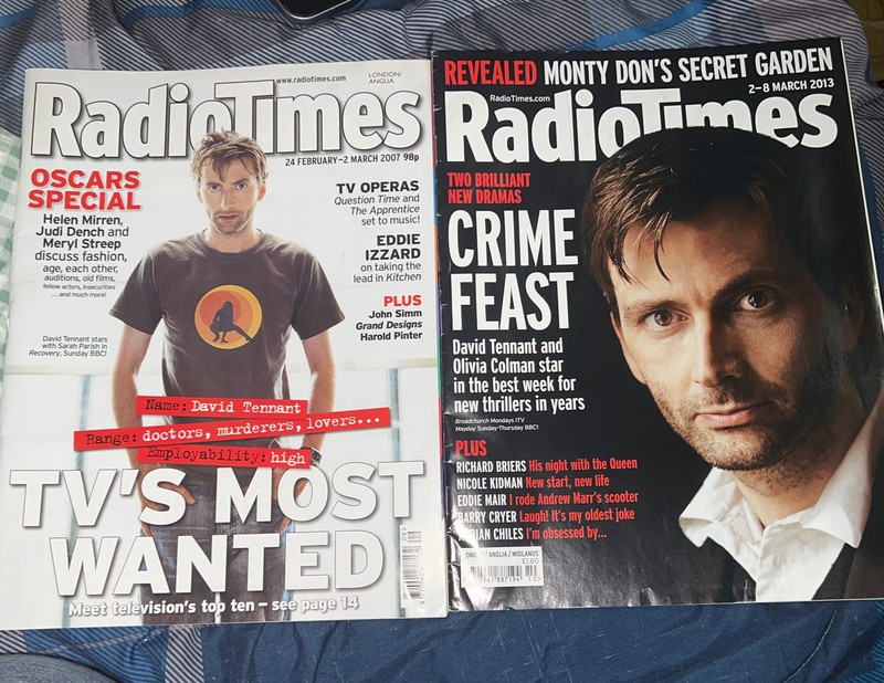 Back Issue RADIO TIMES MAGAZINE Doctor Who David Tennant March 2007 2013