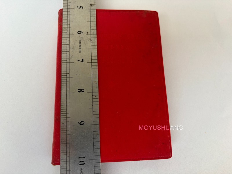 1966" Full Edition Quotations From Chairman Mao Tse-Tung Little Red Book English gallery
