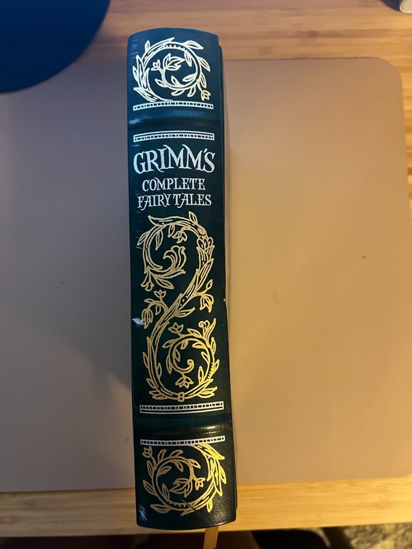 Barnes & Noble Grimms Complete Fairy Tales Leather by Grimm (2012, Hardcover)
