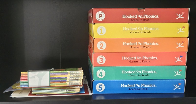Hooked on Phonics Learn To Read Levels 1-5 Complete Box Set BUNDLE Extras Kits gallery