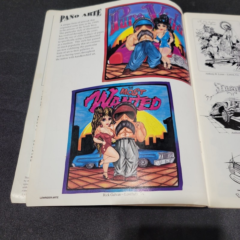 Lowrider Arte Magazine Vintage Summer 1992 Issue Aztlan Artwork Chicano Culture gallery