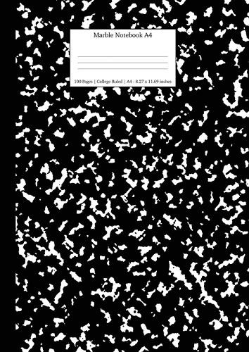 Young Dreamers Press Marble Notebook A4 (Paperback) School Supplies