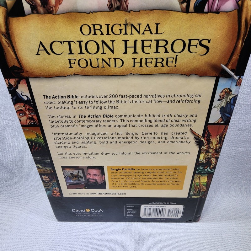 *Flaws The Action Bible Doug Mauss Sergio Cariello comic book hardcover 2010 gallery