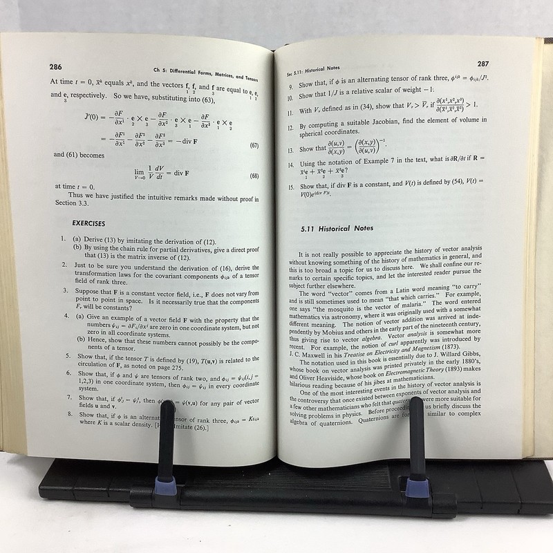 Introduction To Vector Analysis Harry Davis 1967 HC NDJ 2nd Mathematics Physics gallery
