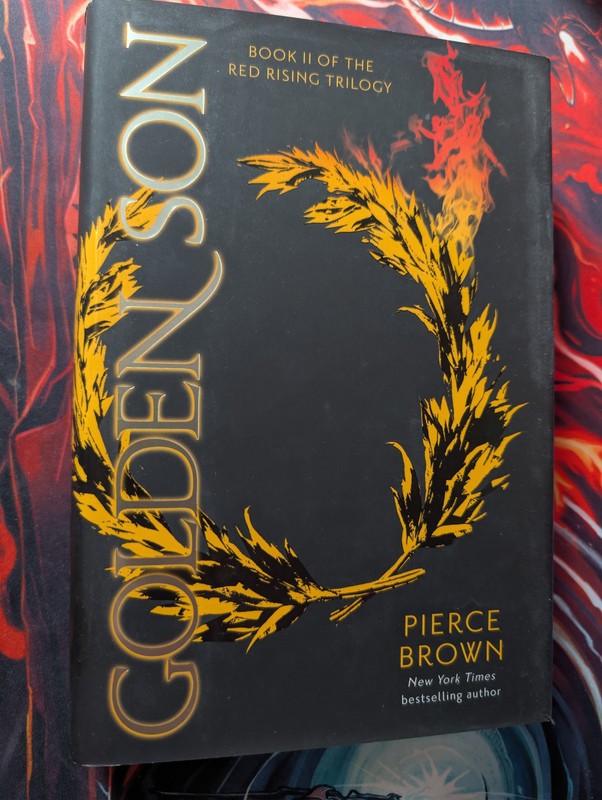 Hardcover – Golden Son (Red Rising Series) by Pierce Brown (1st Ed/5th Printing)