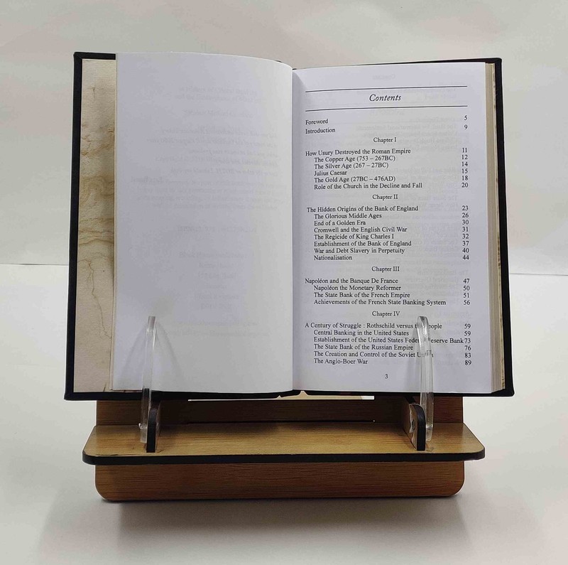 A History Of Central Banking And The Enslavement Of Mank [Premium Leather Bound] gallery